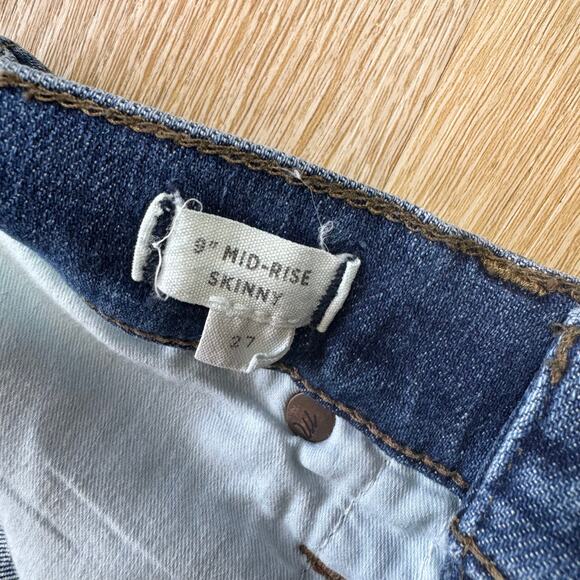 Madewell Mid-Rise Skinny Jeans - Size 27 - Picture 5 of 9